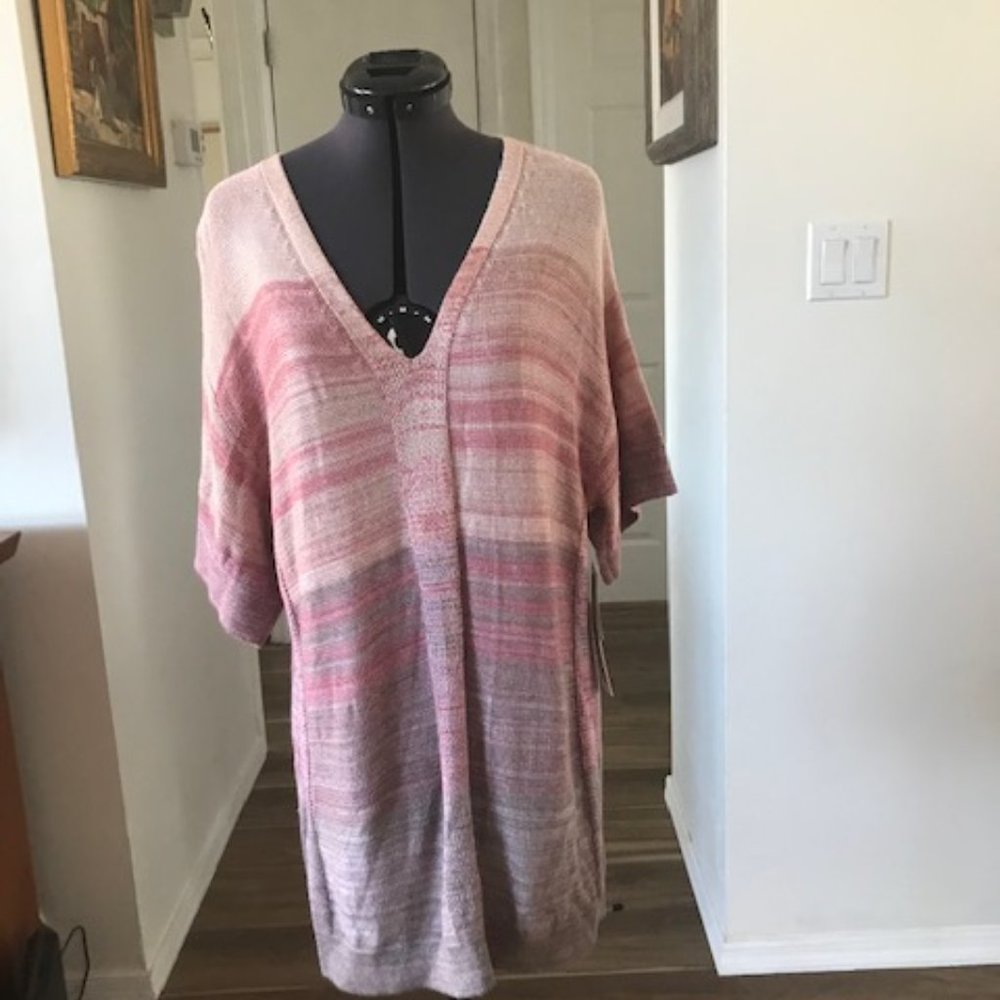 Sigrid Olsen signature short sleeve sweater